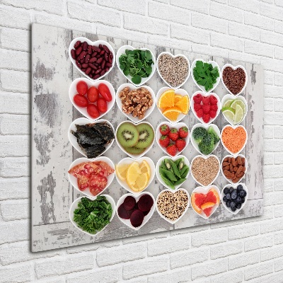 Print on acrylic Healthy food