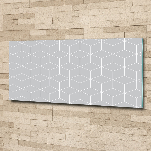 Wall art acrylic Geometric background