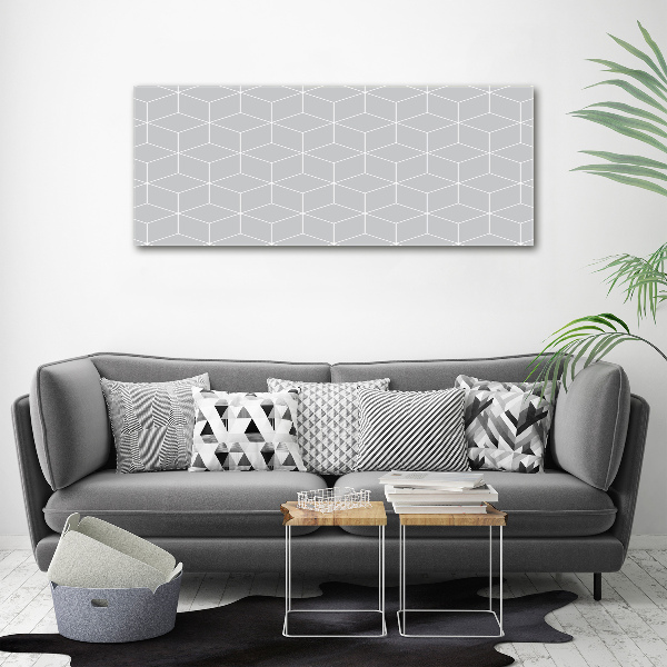 Wall art acrylic Geometric background