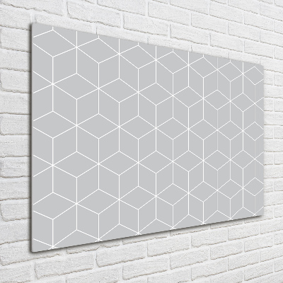 Wall art acrylic Geometric background