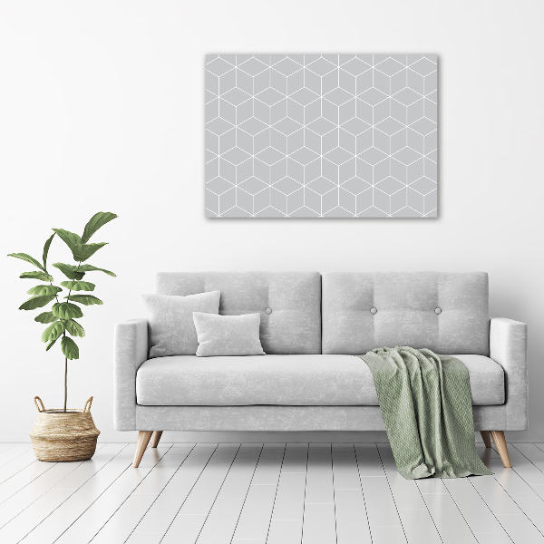 Wall art acrylic Geometric background