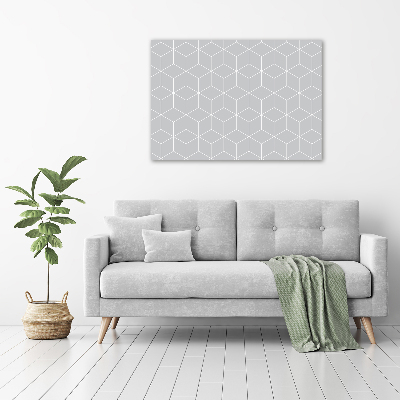 Wall art acrylic Geometric background