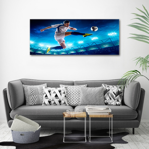 Print on acrylic Footballer