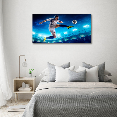 Print on acrylic Footballer