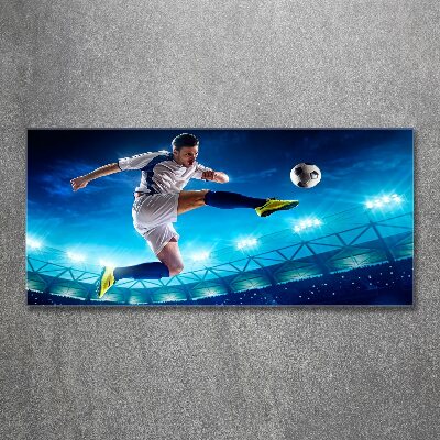 Print on acrylic Footballer