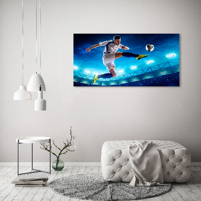 Print on acrylic Footballer