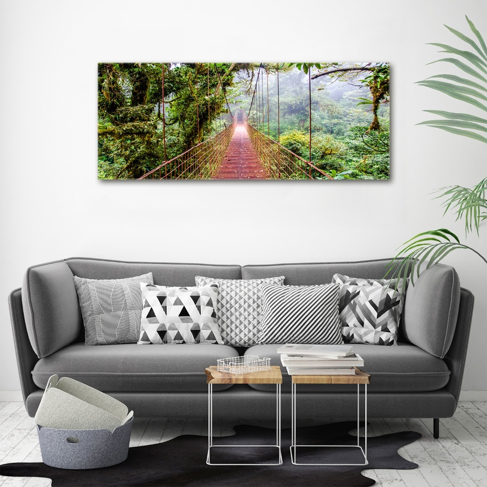 Wall art acrylic Bridge in the tropics