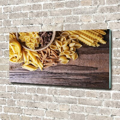 Acrylic wall art Mixture of pasta