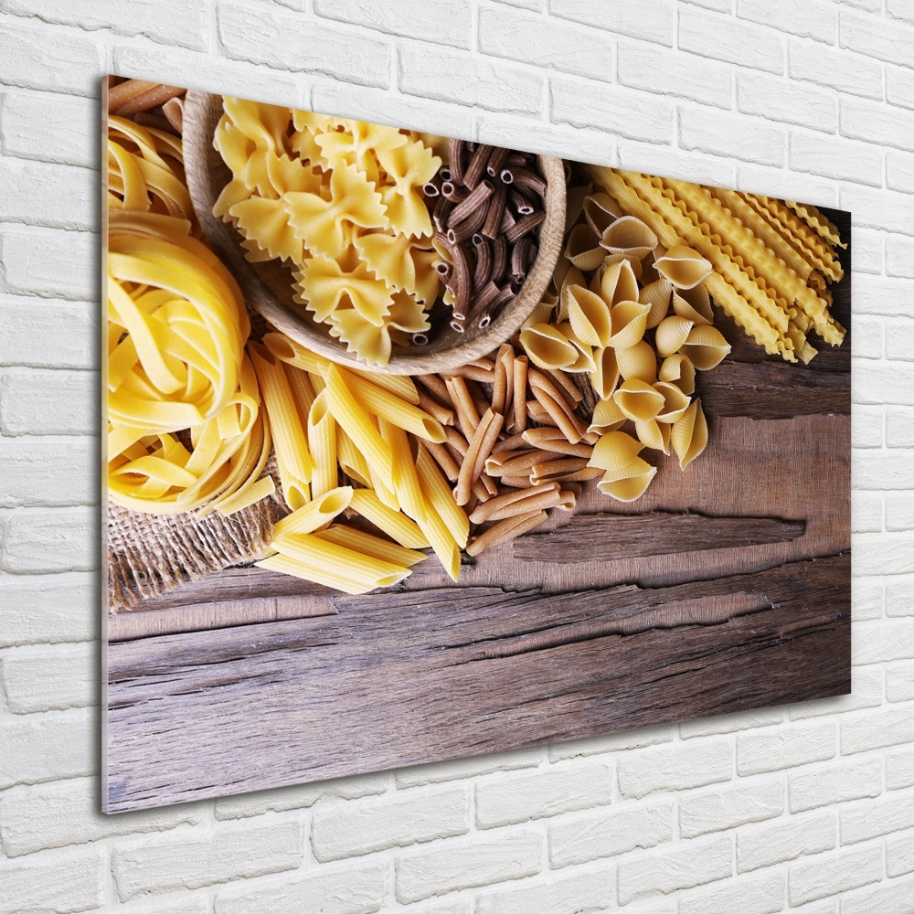 Acrylic wall art Mixture of pasta