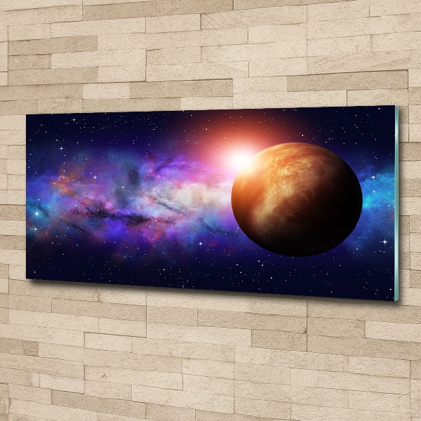 Acrylic wall picture Nebula