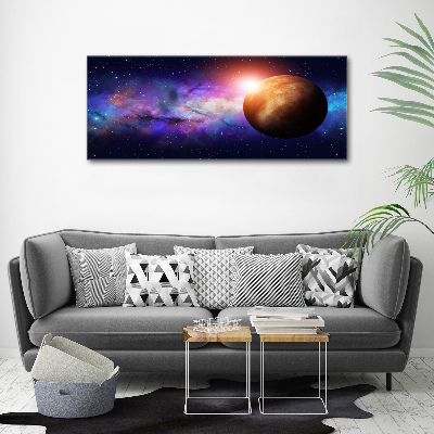 Acrylic wall picture Nebula