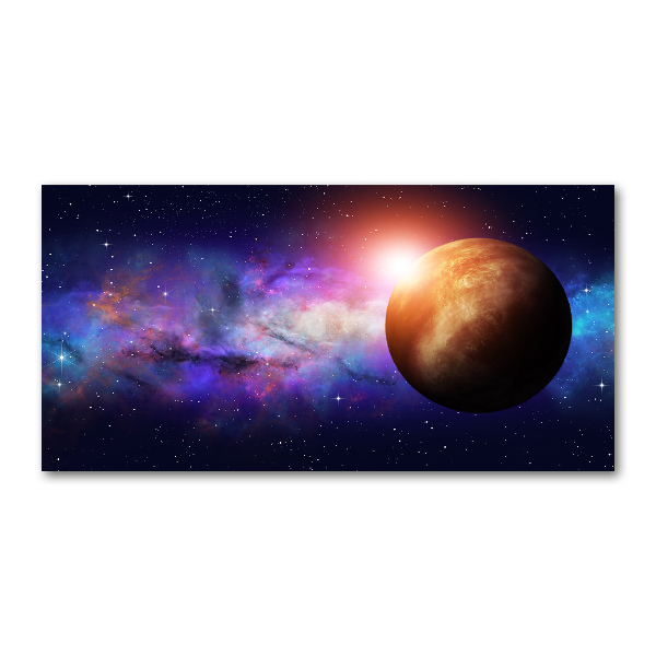 Acrylic wall picture Nebula