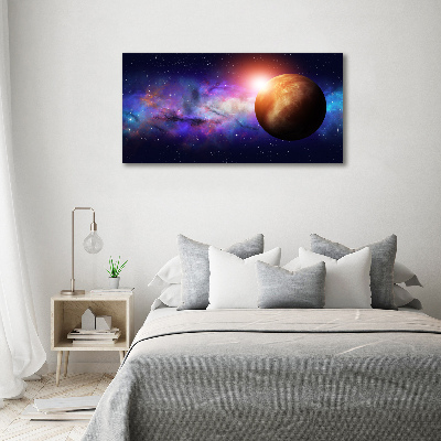 Acrylic wall picture Nebula