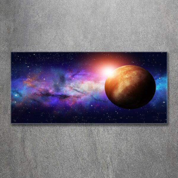 Acrylic wall picture Nebula