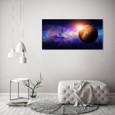 Acrylic wall picture Nebula