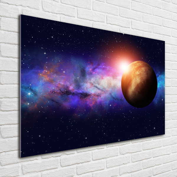 Acrylic wall picture Nebula