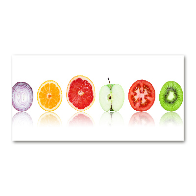 Acrylic print Fruits and vegetables