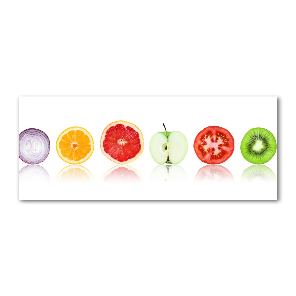 Acrylic print Fruits and vegetables