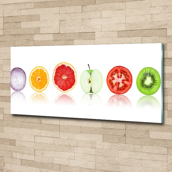 Acrylic print Fruits and vegetables