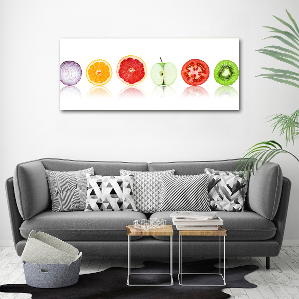 Acrylic print Fruits and vegetables