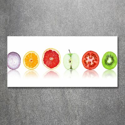 Acrylic print Fruits and vegetables