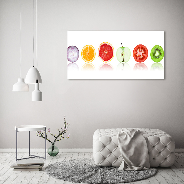 Acrylic print Fruits and vegetables