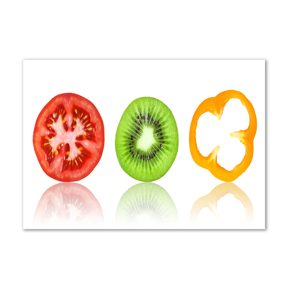 Acrylic print Fruits and vegetables