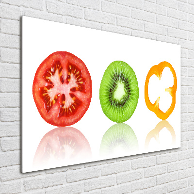 Acrylic print Fruits and vegetables