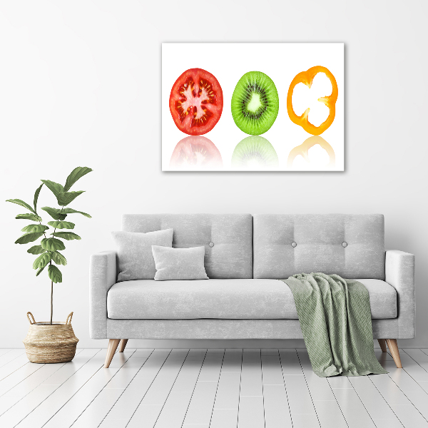 Acrylic print Fruits and vegetables