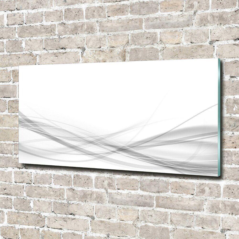 Wall art acrylic Wave abstraction