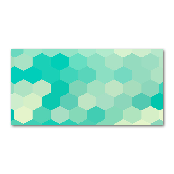 Wall art acrylic Geometric background