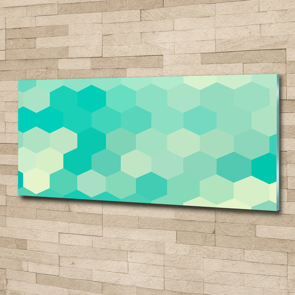 Wall art acrylic Geometric background