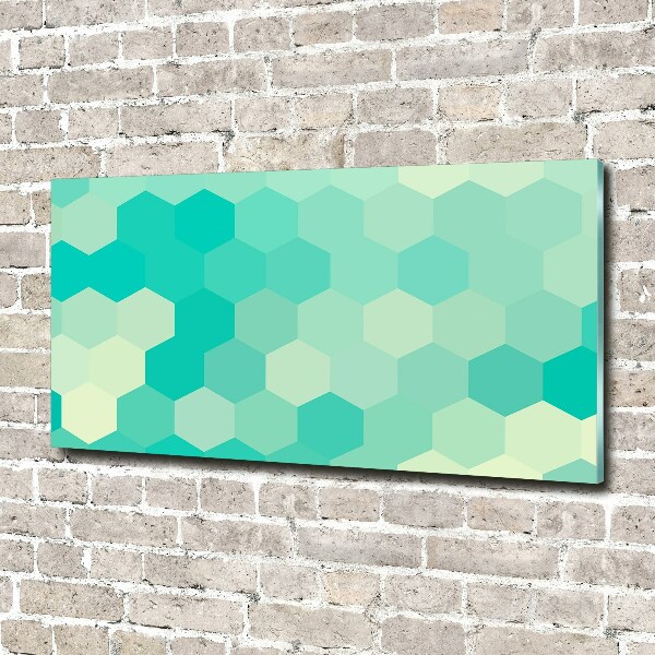 Wall art acrylic Geometric background