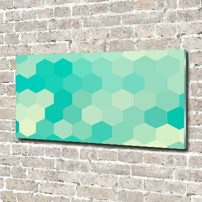 Wall art acrylic Geometric background