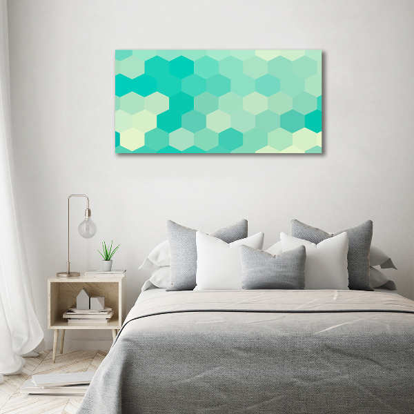 Wall art acrylic Geometric background