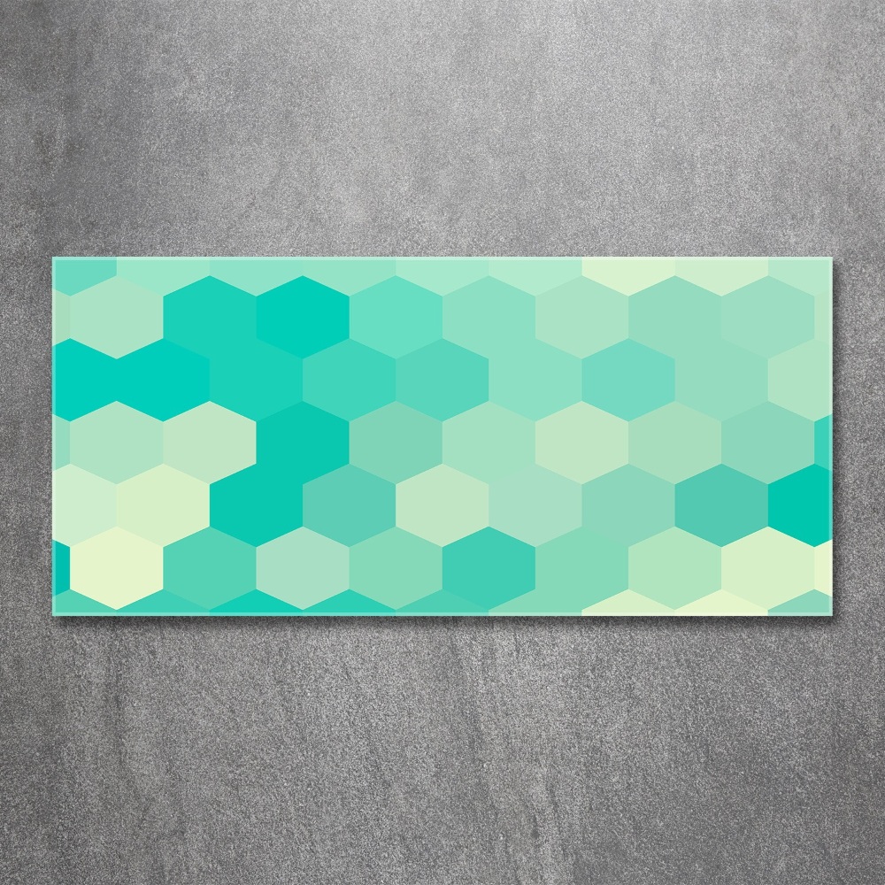 Wall art acrylic Geometric background