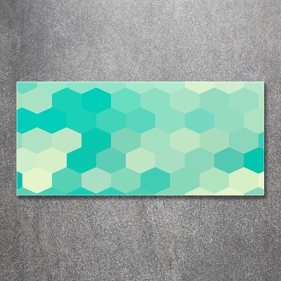 Wall art acrylic Geometric background