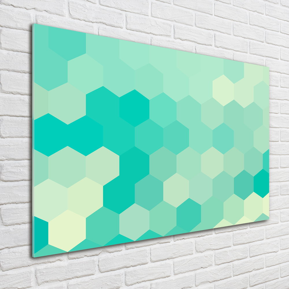 Wall art acrylic Geometric background