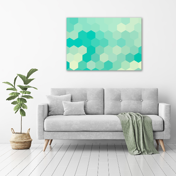 Wall art acrylic Geometric background