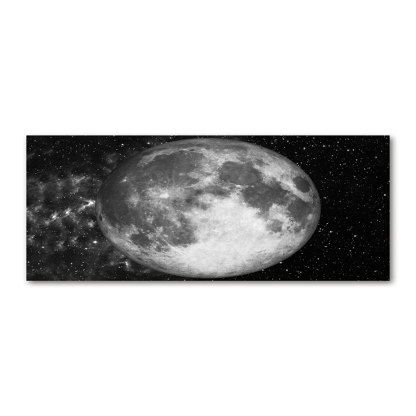 Acrylic wall picture Moon