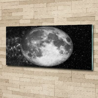 Acrylic wall picture Moon