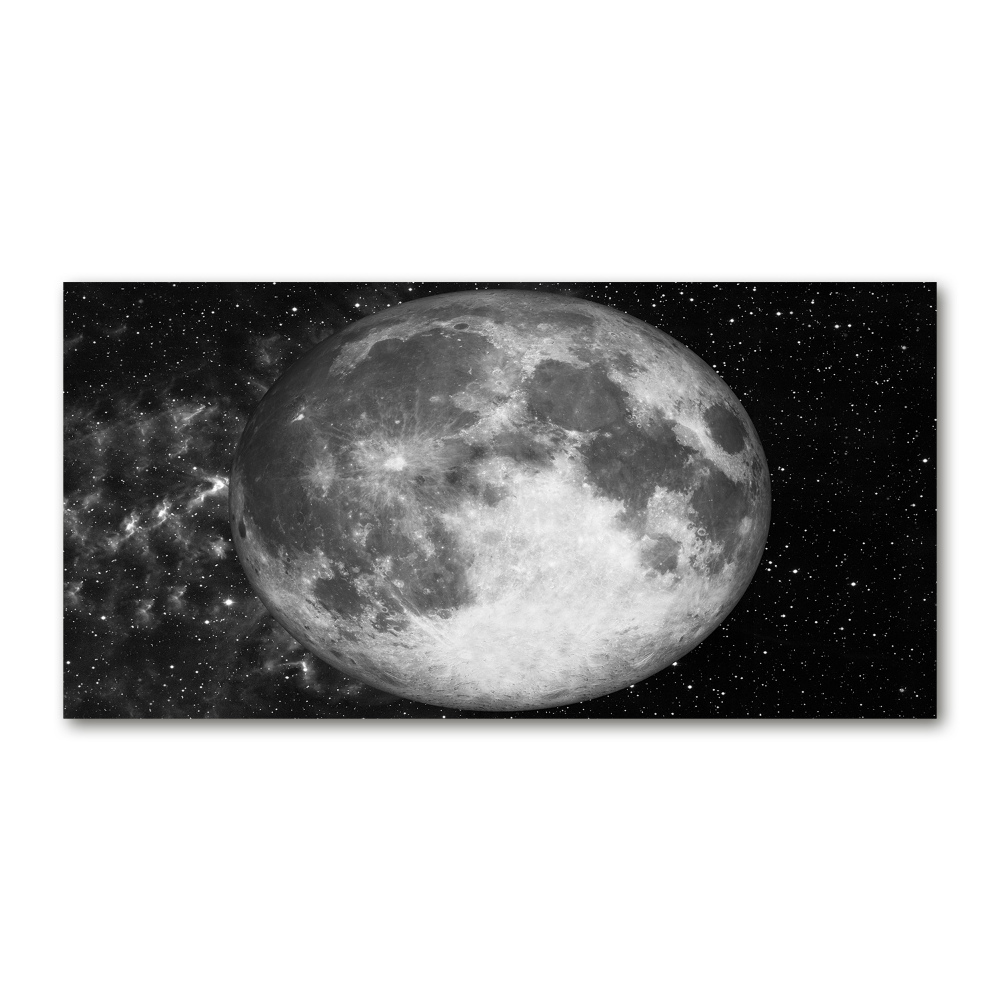 Acrylic wall picture Moon