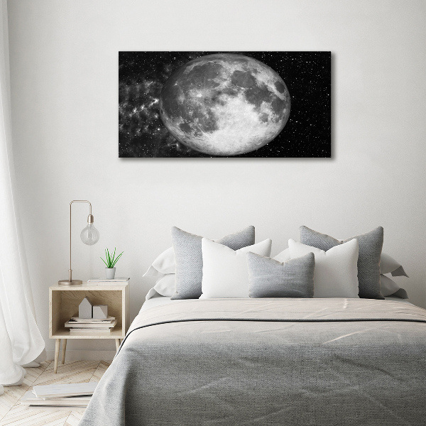 Acrylic wall picture Moon