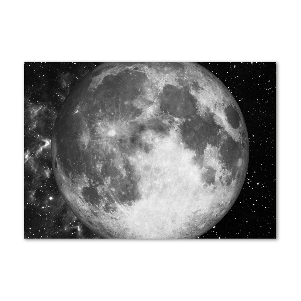 Acrylic wall picture Moon