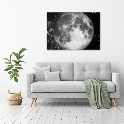 Acrylic wall picture Moon