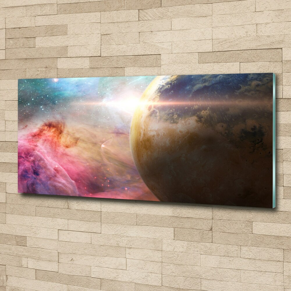 Acrylic wall picture Galaxy