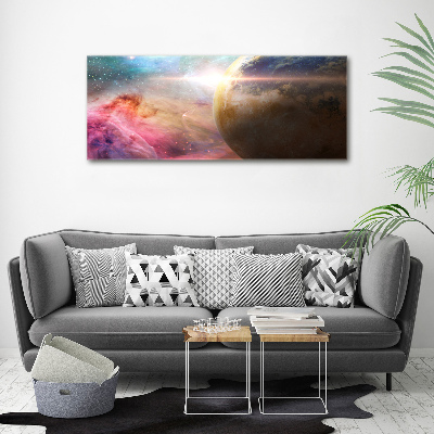 Acrylic wall picture Galaxy