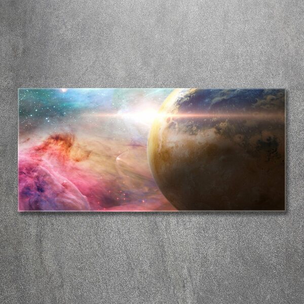 Acrylic wall picture Galaxy