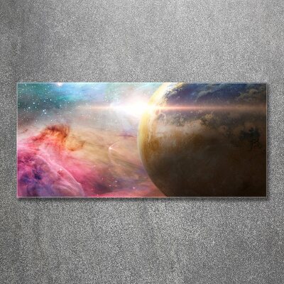 Acrylic wall picture Galaxy