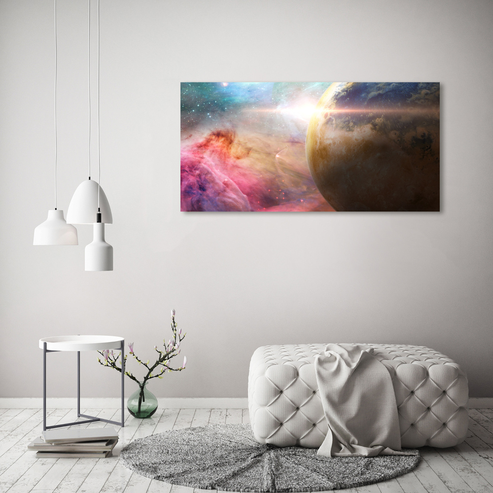 Acrylic wall picture Galaxy